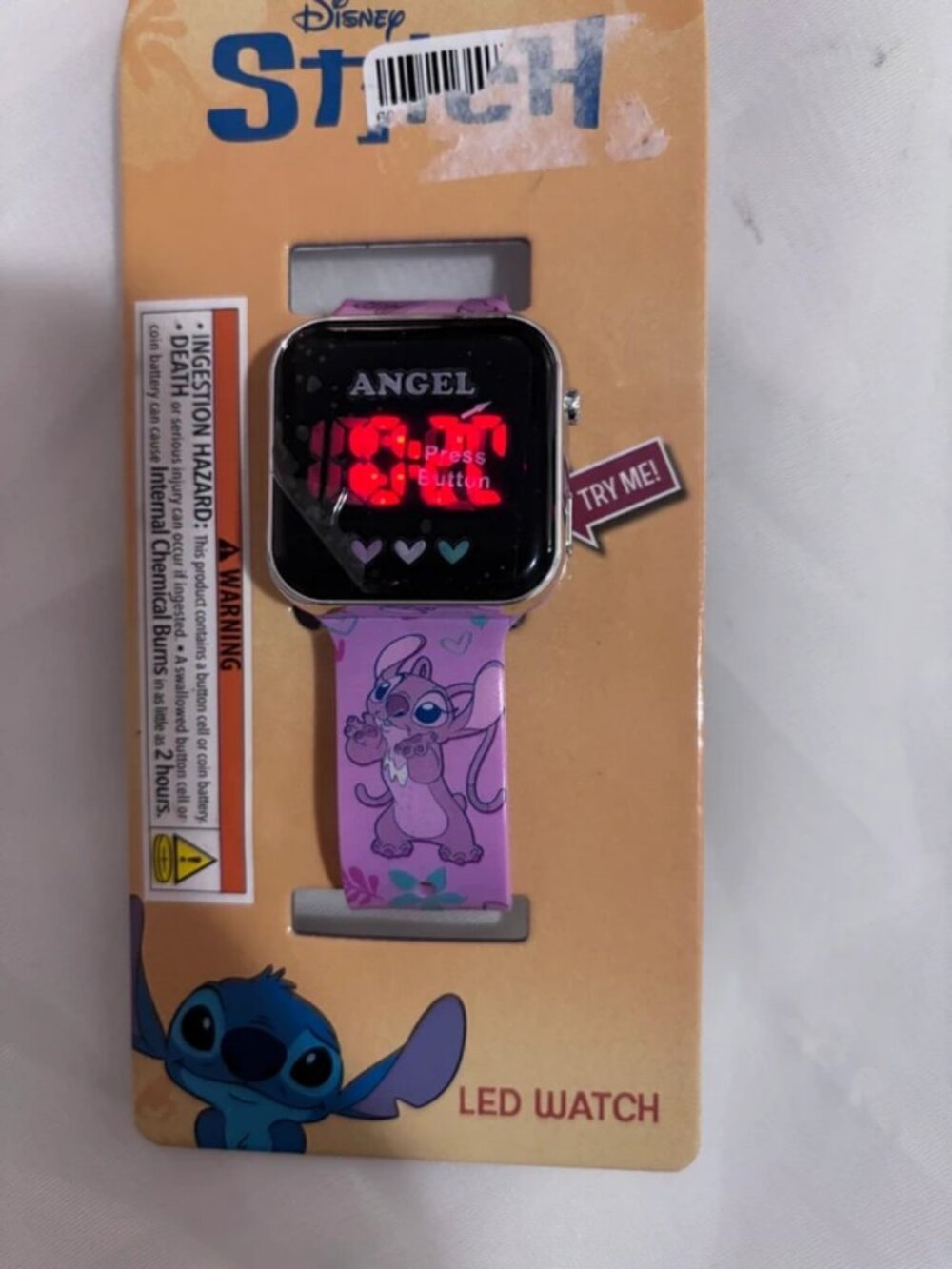 stitch led watch